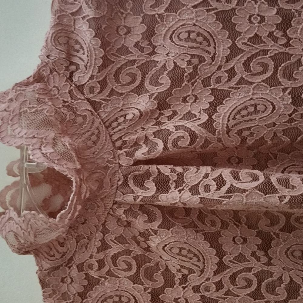 Pink Lace Dress